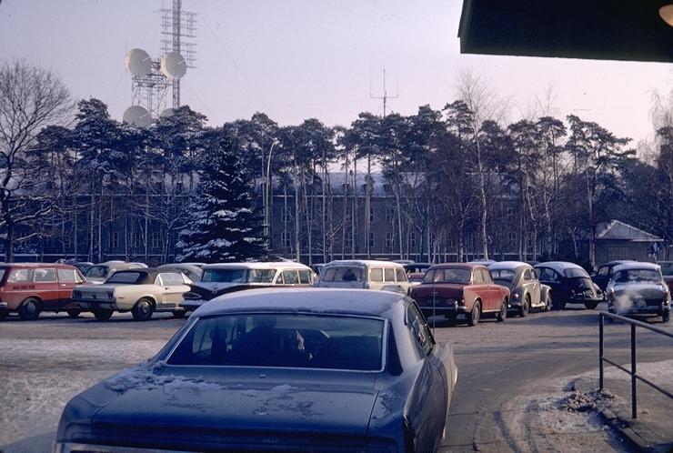 Antennas sprout from Brigade HQ,