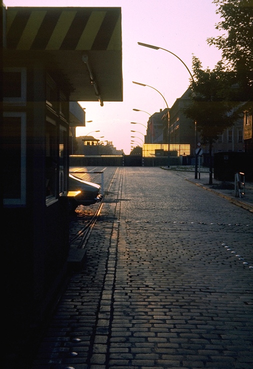 Sandkrug Bridge checkpoint