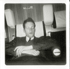 RWR asleep on the Rheingold.