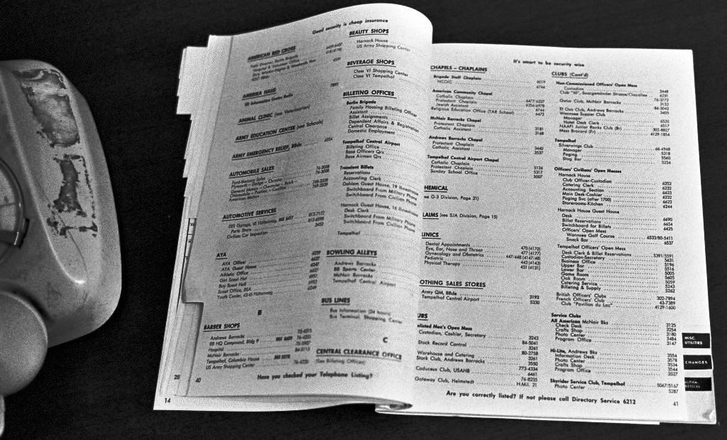 Brigade phone book