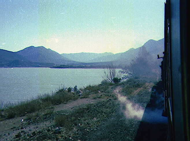 Lake in the mountains.